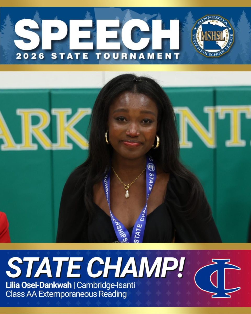 Lilia Osei-Dankwah earns state speech championship!